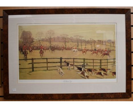 After Cecil Aldin, The Whaddon Chase, limited edition print 306/500, approx 42.5cm x 71cm