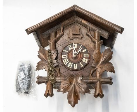 A Black Forest cuckoo clock&nbsp; with two train movement AF