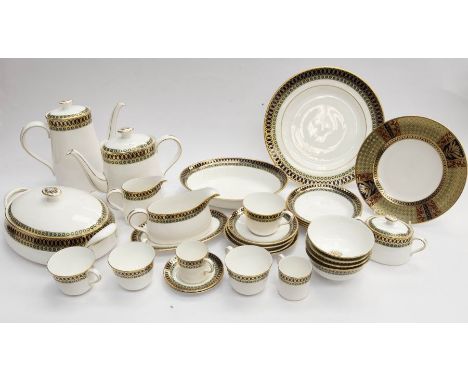 A good quantity of Royal Crown Derby Veronese dinner wares, including tea and coffee services, all first quality (Q)