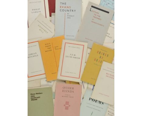 Fantasy Press. A collection of 77 poetry books published by the Fantasy Press, 1952-1962,  comprising an almost complete set 
