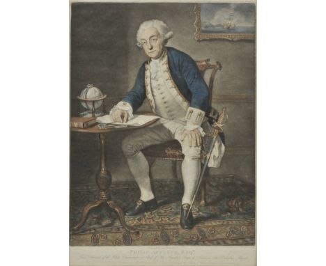 *Young (John). Philip Affleck Esqr. Rear Admiral of the White, Commander in Chief of His Majesty's Ships at Jamaica & the Bah