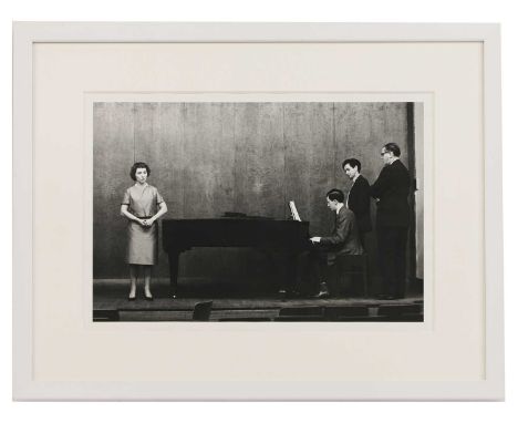 Eve Arnold (American, 1912-2012) Auditions at the Royal College of Music, 1963silver gelatin print, printed 1996, signed and 