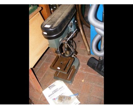 A Draper 5 Speed Bench Drill Press 