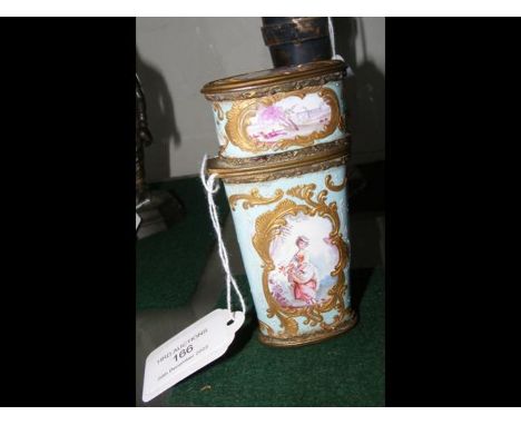 A continental enamel case - 10.5cm long CONDITION REPORTWe have attached a number of additional images to showcase the lot in