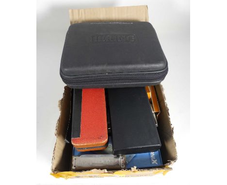 A collection of various harmonicas, to include Hohner 