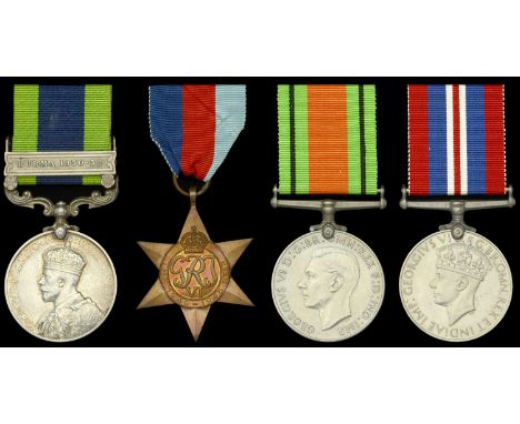 Four: Private J. M. Salmon, Oxfordshire and Buckinghamshire Light Infantry  India General Service 1908-35, 1 clasp, Burma 193
