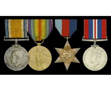 Four: Able Seaman L. J. Cornish, Royal Navy, who was killed in action when H.M.S. Acasta was sunk in the Norwegian Sea by the
