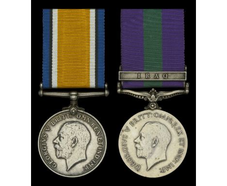 Pair: Regimental Quarter Master Sergeant J. Willey, Oxfordshire and Buckinghamshire Light Infantry, later Military Foot Polic