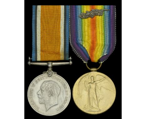 Pair: Forewoman Barbara A. Shaw, Queen Mary’s Army Auxiliary Corps, who was Mentioned in Despatches  British War and Victory 