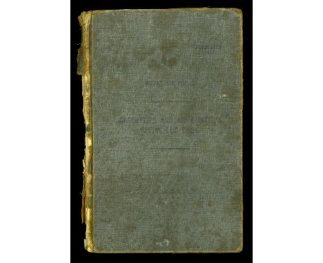 An original Royal Air Force Observer’s and Air Gunner’s Flying Log Book appertaining to Flight Sergeant F. A. Lockyer, Royal 