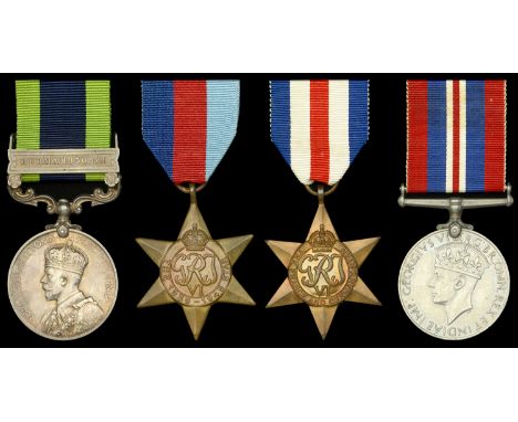 Four: Private A. May, Oxfordshire and Buckinghamshire Light Infantry  India General Service 1908-35, 1 clasp, Burma 1930-32 (