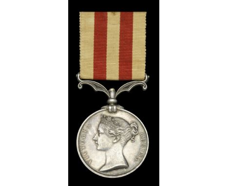 Indian Mutiny 1857-59, no clasp (Lt. & At. J. S. D. Bolton. Sawunt. Warree. Lcl. Cps.) toned, good very fine  £400-£500  --- 
