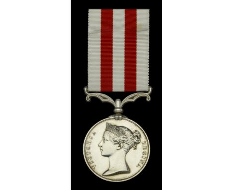 Indian Mutiny 1857-59, no clasp (Ensign H L Ramsbotham 37th Bgl. NI.) good very fine  £300-£400  ---  Henry Lindsay Ramsbotha
