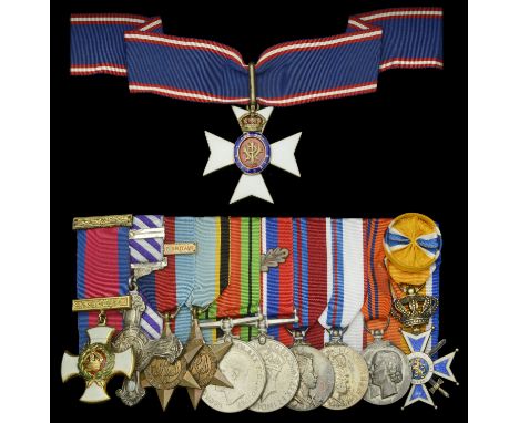 The Important Battle of Britain fighter ace’s C.V.O., D.S.O., D.F.C. and Second Award Bar group of eleven awarded to Group Ca