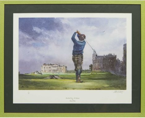 ROBERT WADE,THE LAST DRIVE, ST ANDREWSlimited edition print on paper, signed and numbered 335/600image size 35cm x 53cm, over