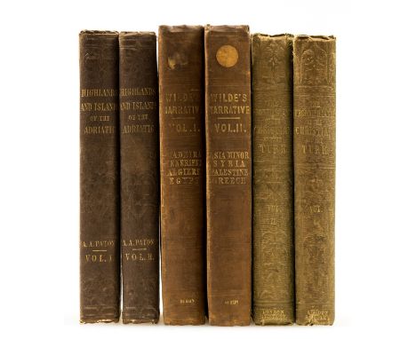Europe.- Paton (A. A.) Highlands and Islands of the Adriatic, 2 vol., lithograph frontispieces, vignette titles, 8 lithograph
