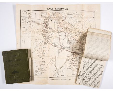 Middle East.- Field Notes. Mesopotamia. General Staff, India. February, 1917., 3 folding tables, of which one detached and lo