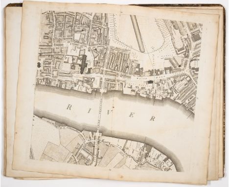 London.- Horwood (Richard) Plan of the Cities of London and Westminster the Borough of Southwark and Parts adjoining Shewing 