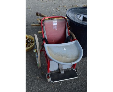 VINTAGE CHILD'S WHEELCHAIR