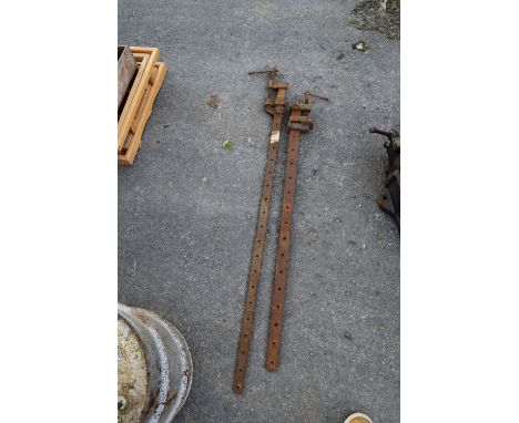 TWO SASH CLAMPS