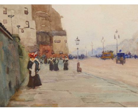 Henry Gibbs Massey, British 1860-1934. Marble Arch, circa 1900. Watercolour. 17.5 x 25cms