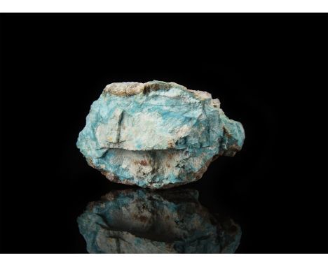 A very rich turquoise specimen, with inked label reading: 'Cu 292'.   360 grams, 10.5cm (4"). Ex Dr M. G. 'Sam' Weller, MBE, 