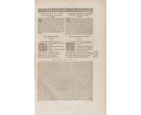Homer. Homeri quae exstant omnia Ilias, Odyssea, Batrachomyomachia, Hymni, Poëmatia aliquot, cum Latina versione , 2 parts in