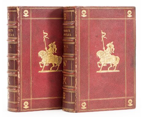 Bindings.- Froissart (Sir John) Chronicles of England, France, Spain and the adjoining countries, 2 vol., chromolithographed 