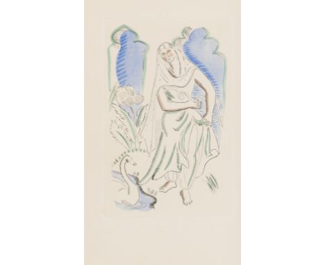 NO RESERVE Mathers (E.Powys, translator) Eastern Love, 12 vol., one of 1,000 sets, pochoir engraved plates by Hester Sainsbur