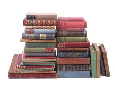 A mixed collection of books. Including The Modern Woman's Home Doctor, The Manual of Practical Gardening and Machine Drawing 