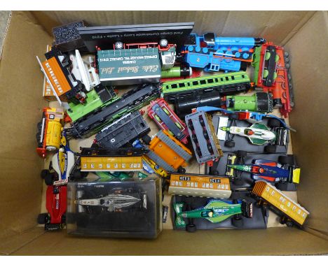 Thomas the Tank Engine toys and other model vehicles 
