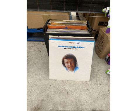 A COLLECTION OF VINTAGE LP RECORDS 