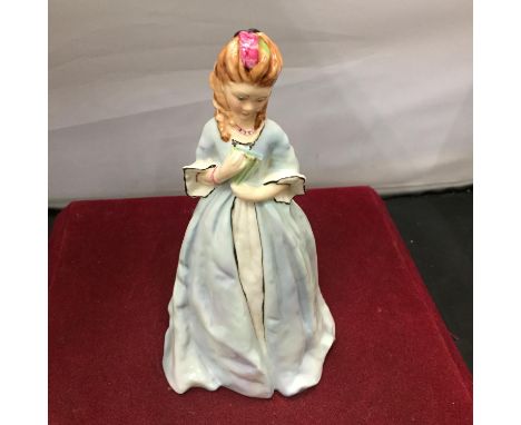 A ROYAL WORCESTER FIGURINE SWEET ANNE 