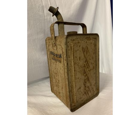 A VINTAGE PARAFFIN CAN 