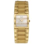 PIAGET Damenarmbanduhr Elegante Schmuckuhr "Dancer" in Gelbgold 18K mit Lünette in Gelbgold 18K