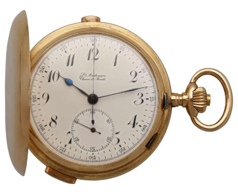 LOUIS AUDEMARS TaschenuhrLouis Audemars La Chaux de Fonds in Roségold 14 K mit Lünette in Roségold 14K.Uhrwerk Handaufzug mit