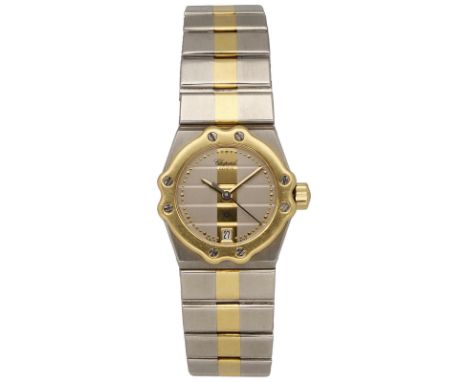 CHOPARD DamenarmbanduhrChopard St. Moritz in Stahl/Gelbgold mit Lünette in Gelbgold undUhrband in Stahl/Gelbgold.Uhrwerk Quar