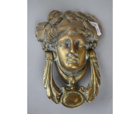 Brass door knocker 