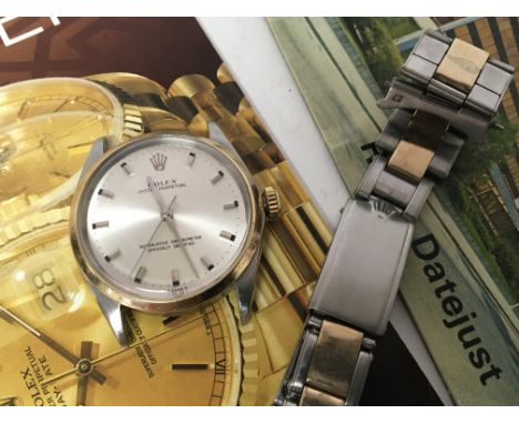A 1969 Gents Rolex bi-metal Oyster Perpetual Superlative chronometer. Fully functional model 1002 serial number 2189344. With