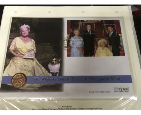 A full sovereign first day cover.
