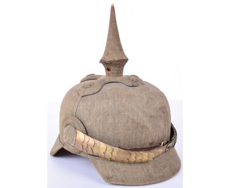 Prussian Dragoon Officers Cork Helmet, manufactured by the Company who mainly made the tropical helmets Ludwig Bortfeldt of B