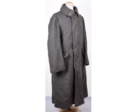 Bavarian Model 1916 Universal Greatcoat, excellent example, complete with Bavarian and NCO lace to collar, some light pepperi