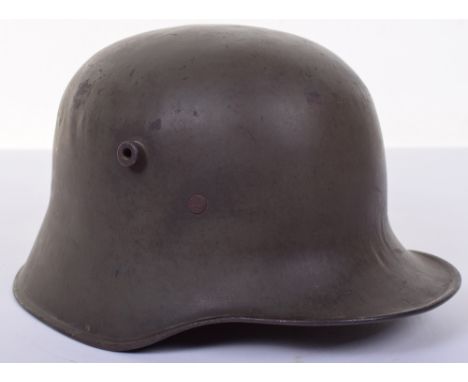 M.18 Steel Combat Helmet, excellent condition skull marked ‘TJ66’, the skull retaining virtually all of its apple green finis