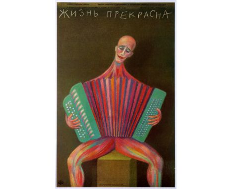 Original vintage film poster for Life is Beautiful (Zivot je lep) a 1985 Serbo-Croatian drama film directed by Boro Draškovi?