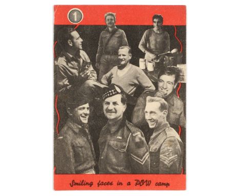 Original vintage airborne leaflet propaganda flyer issued by the Nazi Germany to be dropped on the British troops. Original v