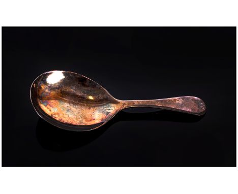 George V Silver Caddy Spoon. Hallmark Birmingham 1926. 3 Inches In Length. Excellent Condition. 