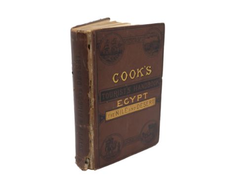 Travel &amp; Exploration. Cook's Tourists' Handbook for Egypt, the Nile, and the Desert, first edition of the first Thomas Co