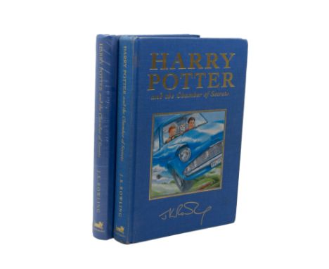 Rowling, J. K. Harry Potter and the Chamber of Secrets, first deluxe edition, first issue with full number line, '10 9 8 7 6 