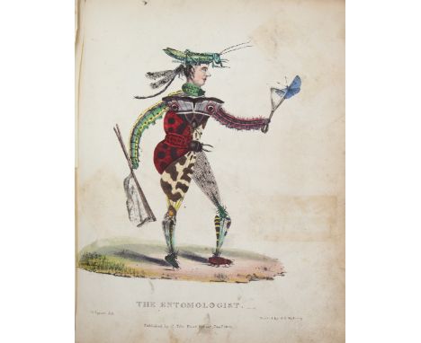 A William IV to early-Victorian period English lady's scrapbook, 1833-1851, filled to end, 198 pages with mounted engravings 