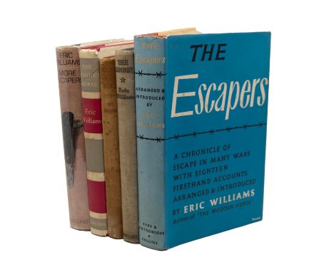 Williams, Eric. The Tunnel, signed &amp; inscribed by the author, first edition, London: Collins, 1951; The Escapers, signed,